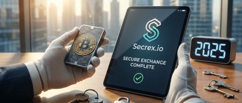 Как безопасно обменивать криптовалюту через Secrex.io